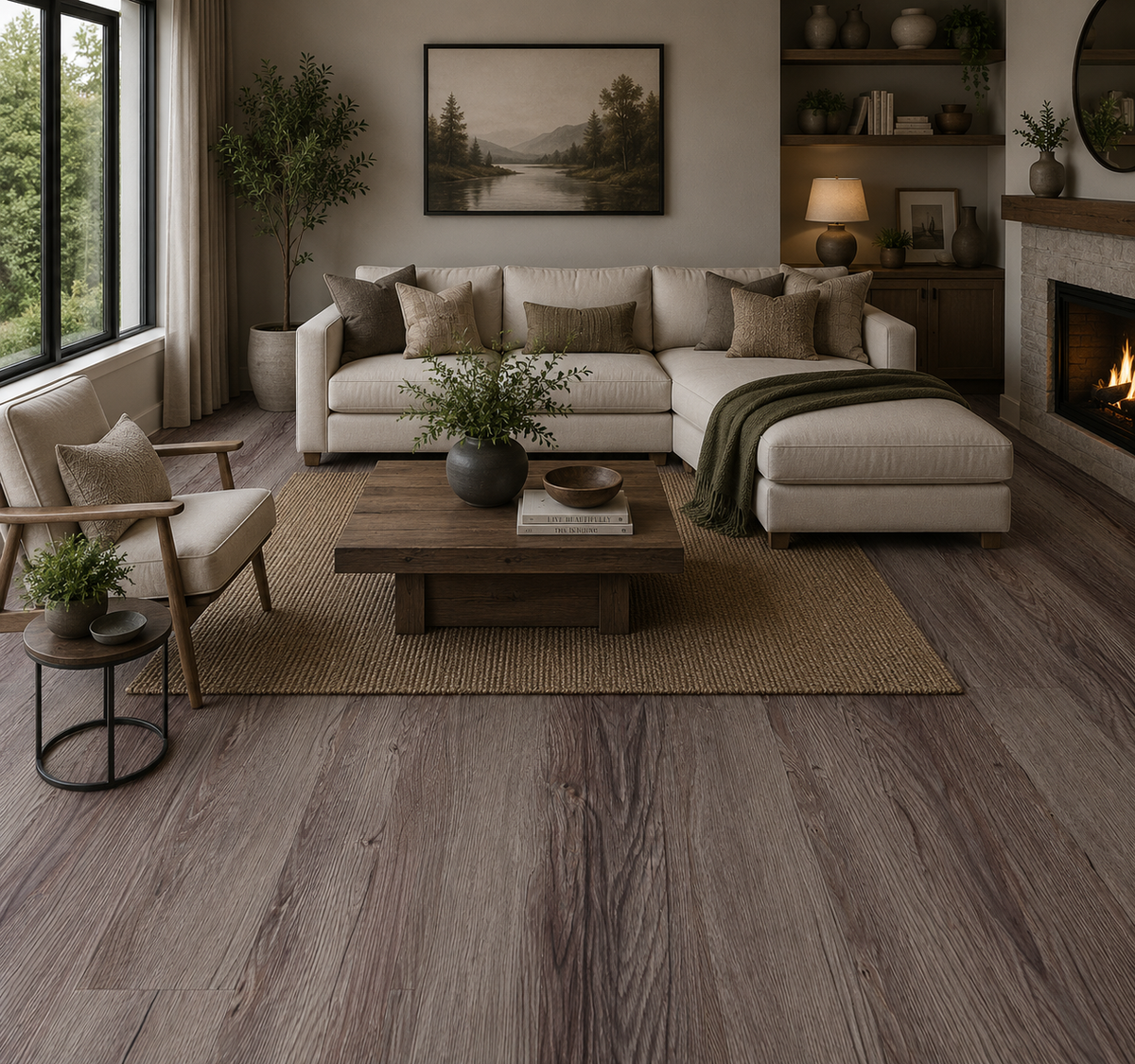 8076-5 CROWN OAK 5MM DESERTLAND SPC FLOORING – Desertland Flooring