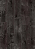 SA68 Charcoal Sand 5MM Desertland SPC flooring with dark charcoal oak texture, deep wood tones, and rustic grain detail