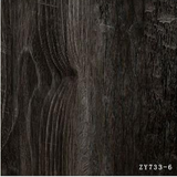ASX-7336 Brown 5MM Desertland SPC Flooring featuring deep brown tones, dramatic wood grain patterns, rich rustic character, and a premium dark wood appearance
