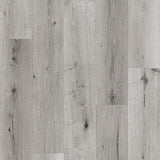 SA88 Grey Mike 5MM Desertland SPC flooring with light grey wood tones, subtle grain patterns, and realistic wood-look texture